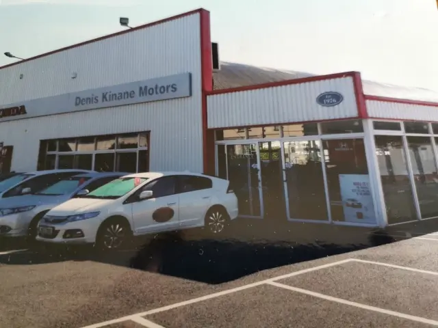 Commercial Spray Painting, Commercial Roof Painting (Denis Kinane Motors) - Waterford County Painters